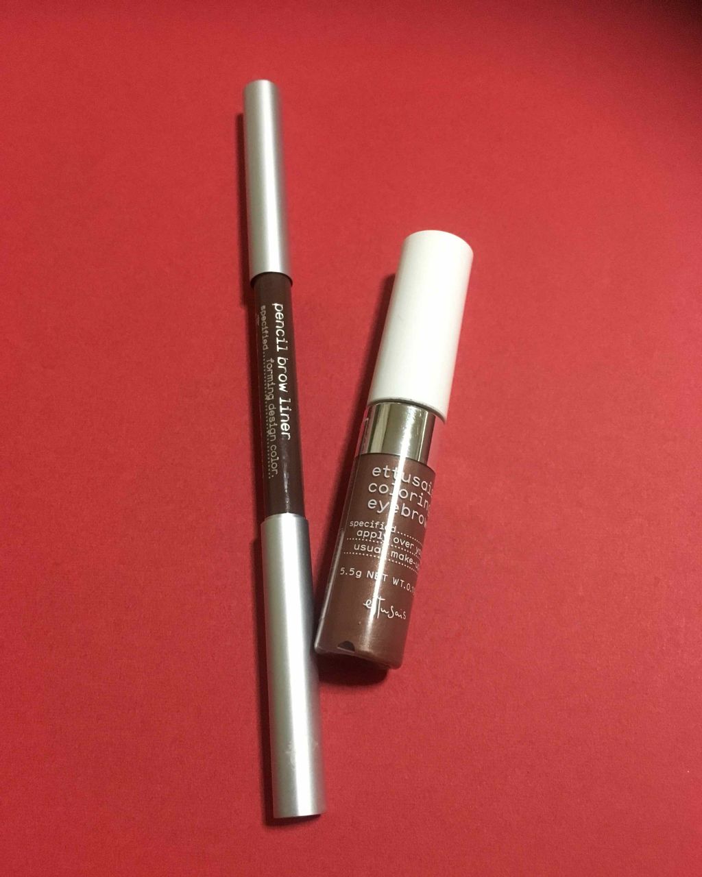 カラーリングアイブローN/ettusais/眉マスカラを使ったクチコミ（2枚目）