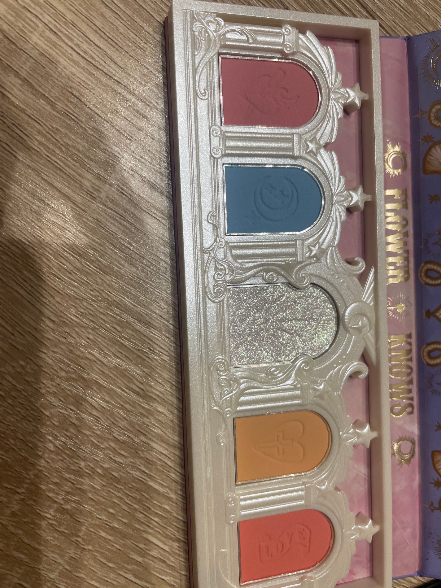 ローズユニコーンシリーズ アイシャドウパレット/FlowerKnows/アイシャドウパレットを使ったクチコミ(1枚目)