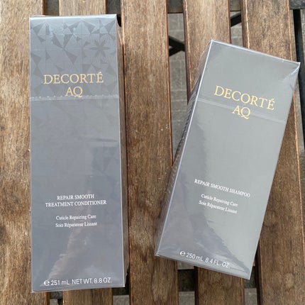 AQ リペア スムース シャンプー/トリートメント コンディショナー/DECORTÉ/市販シャンプーを使ったクチコミ(1枚目)