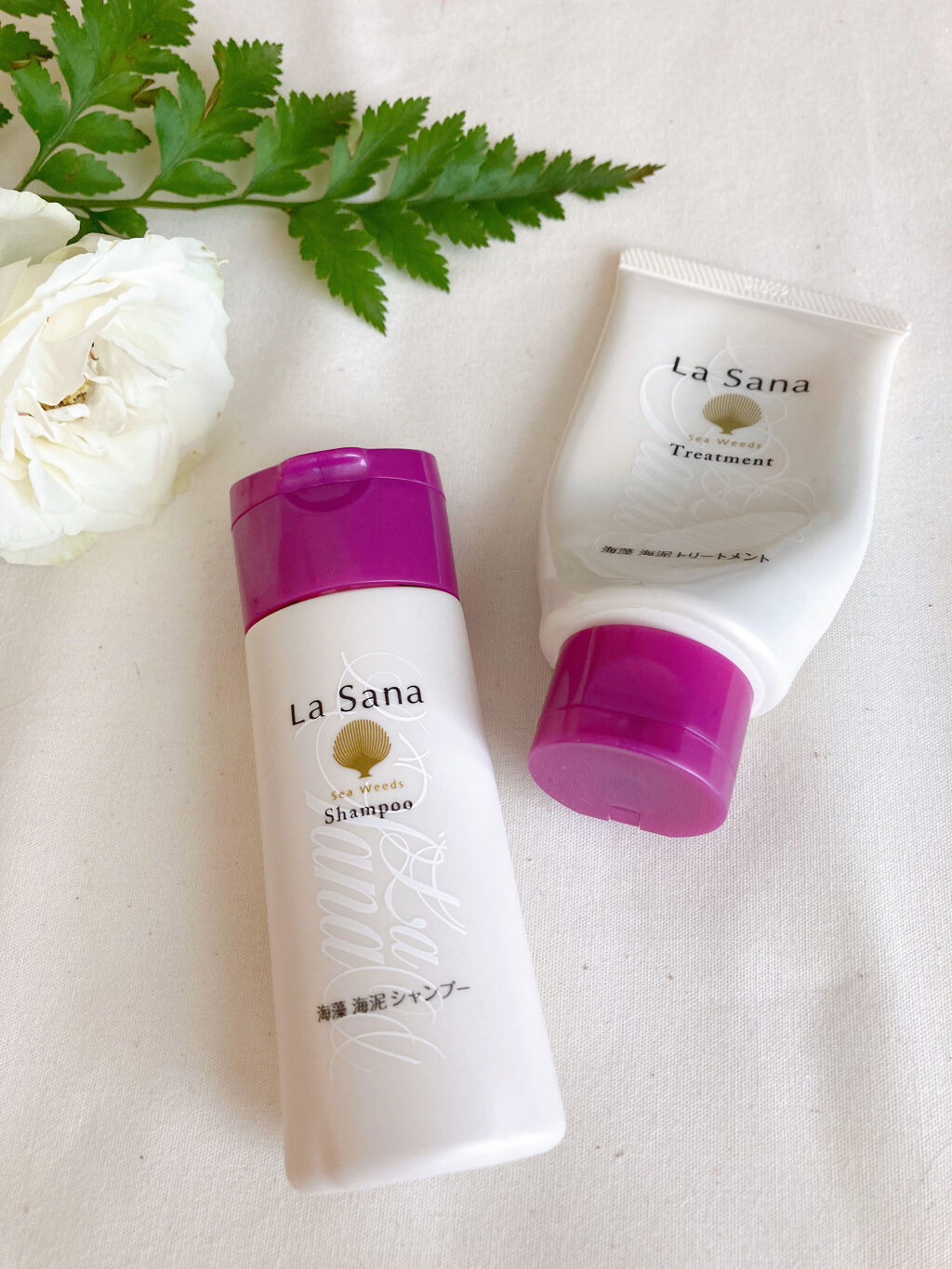 ダメージヘアケアトラベルセット/ラサーナ/トライアルキットを使ったクチコミ（1枚目）