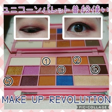 アイラブチョコレート/MAKEUP REVOLUTION/アイシャドウパレットを使ったクチコミ（1枚目）