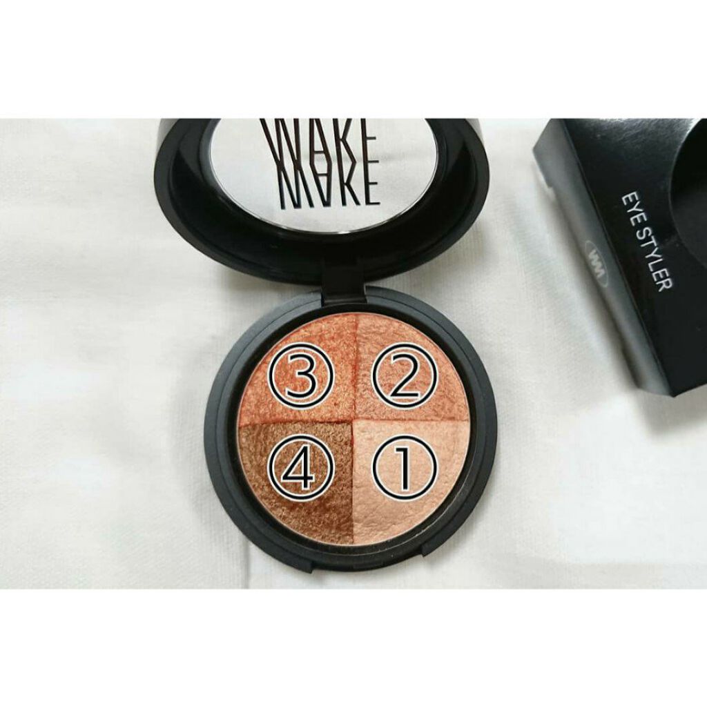  アイスタイラー アイシャドウ/wakemake/アイシャドウパレットを使ったクチコミ（3枚目）