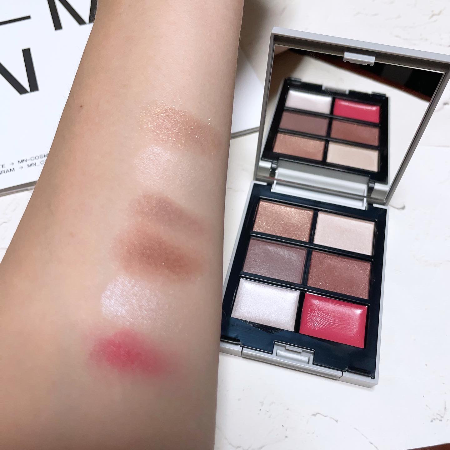 MY MIXED PALETTE 6色カスタムパレット/MN/マルチパレットを使ったクチコミ（3枚目）