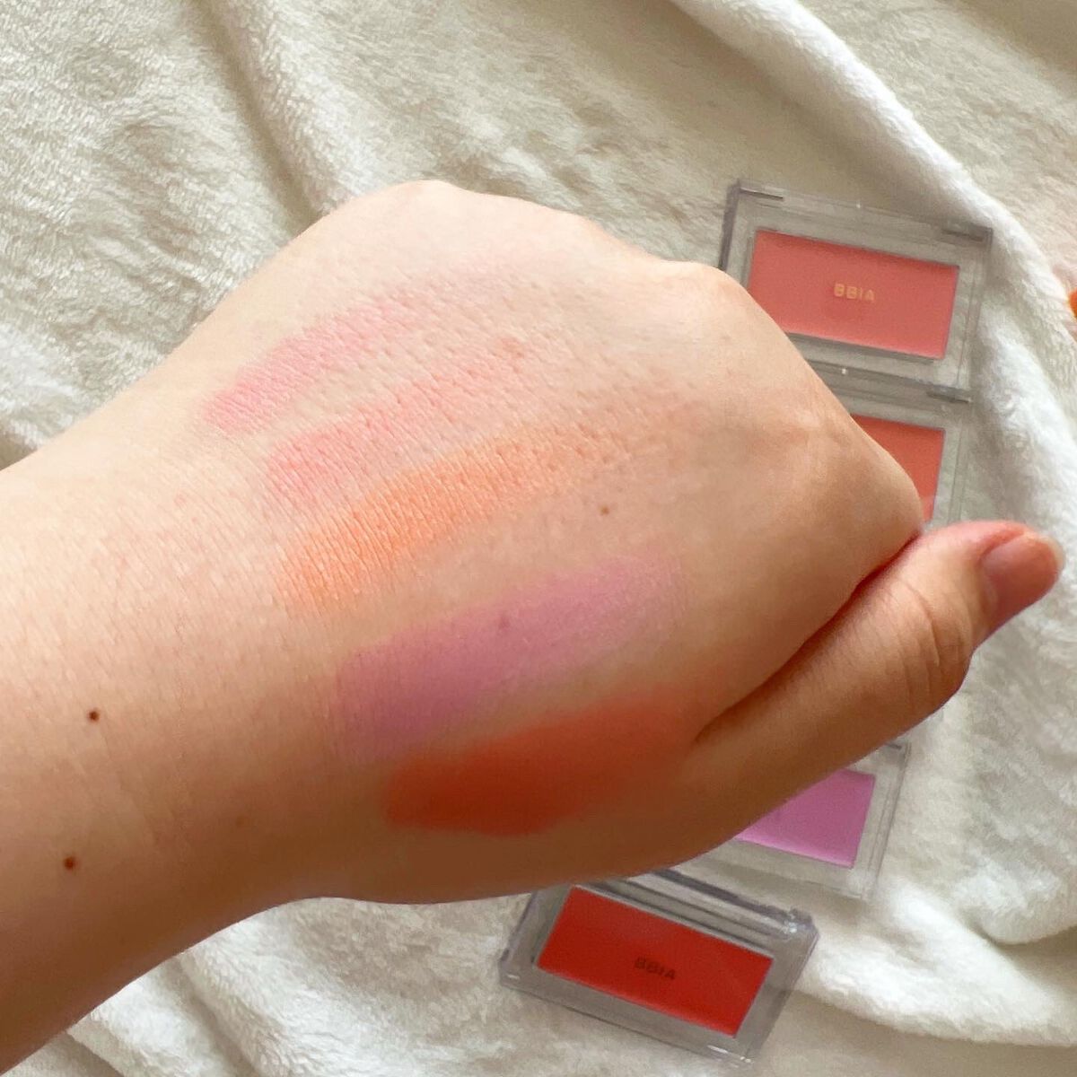 レディトゥーウェアダウニーチーク/BBIA/ジェル・クリームチークを使ったクチコミ(3枚目)