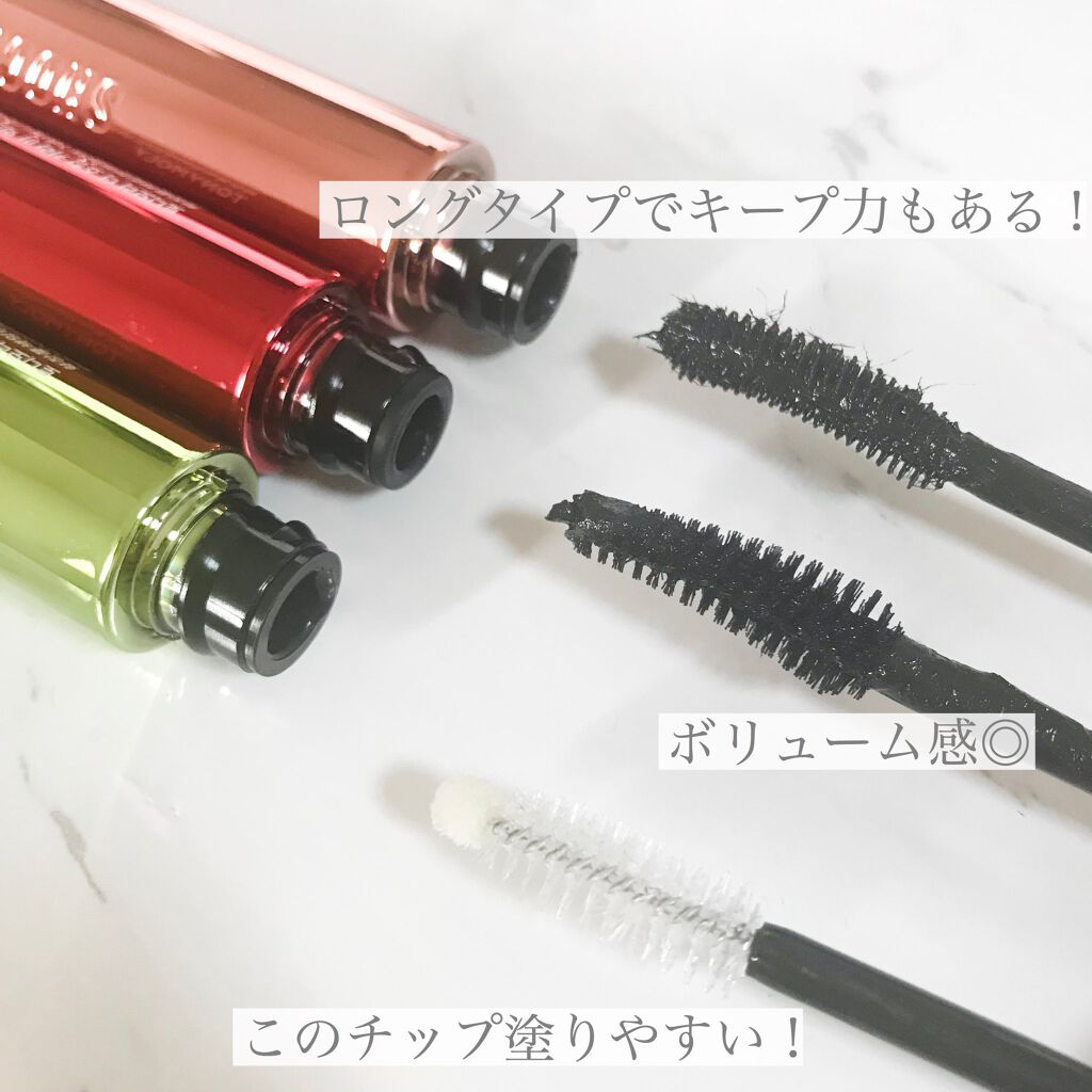 ザショッキングカラ/TONYMOLY/マスカラを使ったクチコミ（3枚目）