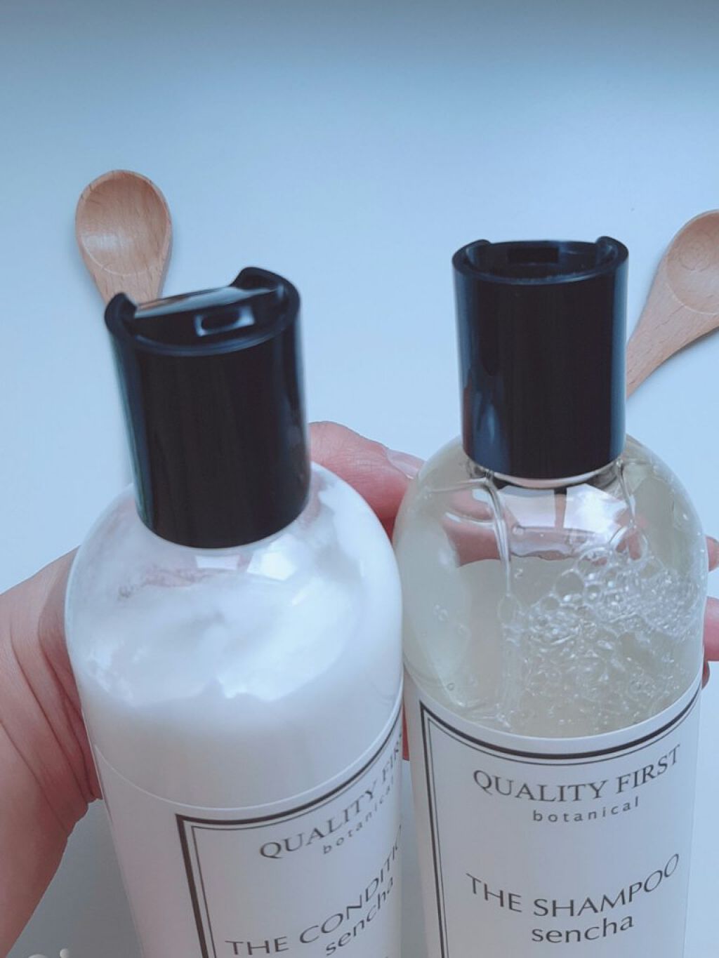 ボタアンド ザ シャンプー <sencha>/クオリティファースト/市販シャンプーを使ったクチコミ(3枚目)