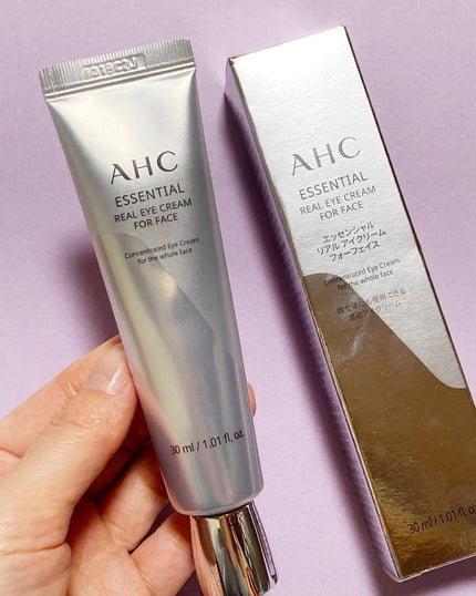 エッセンシャル リアル アイクリーム フォーフェイス/AHC/アイケア・アイクリームを使ったクチコミ(2枚目)