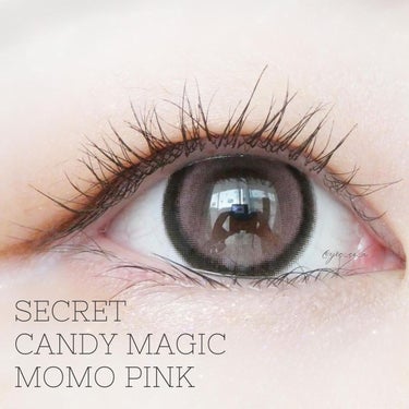 secretcandymagic 1day(シークレットキャンディーマジック） モモピンク/secret candymagic/ワンデー（１DAY）カラコンを使ったクチコミ（1枚目）