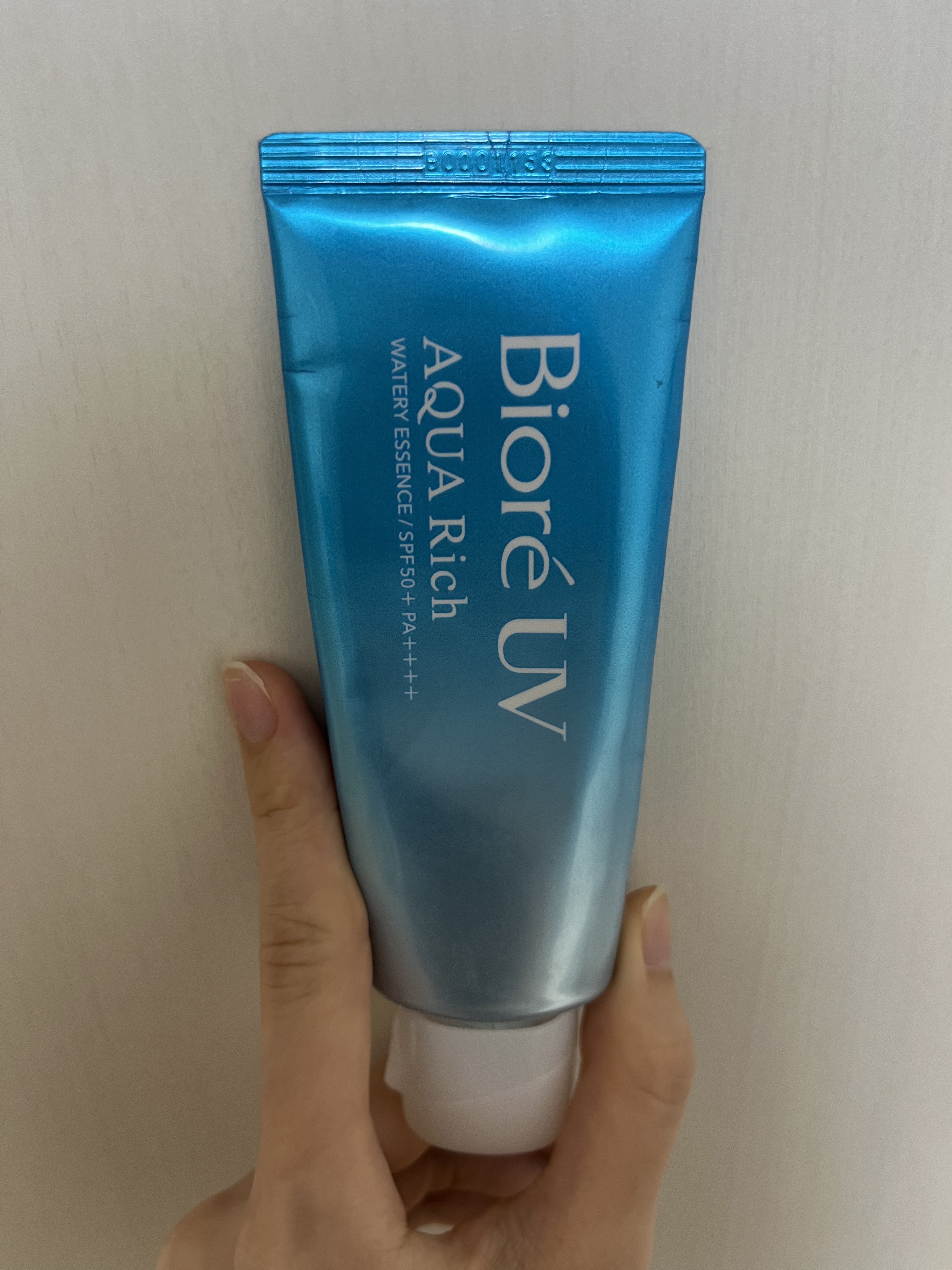 ビオレUV アクアリッチ ウォータリーエッセンス/ビオレ/日焼け止めローションを使ったクチコミ（1枚目）