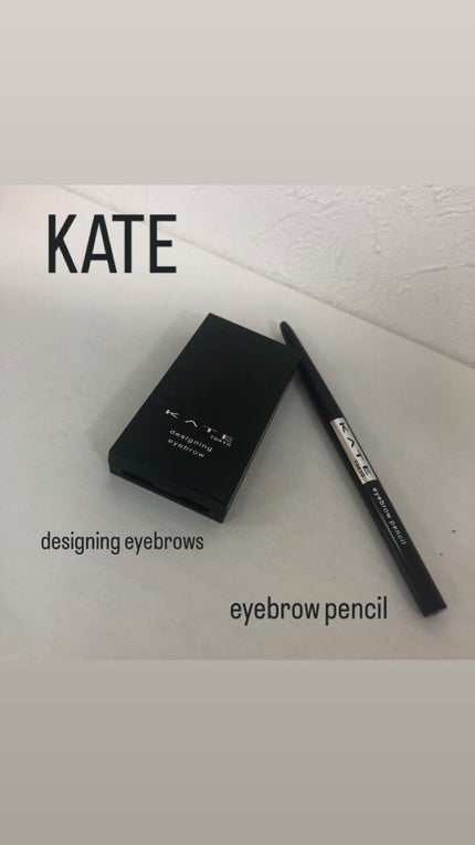 ケイト デザイニングアイブロウ3D/KATE/パウダーアイブロウを使ったクチコミ(1枚目)