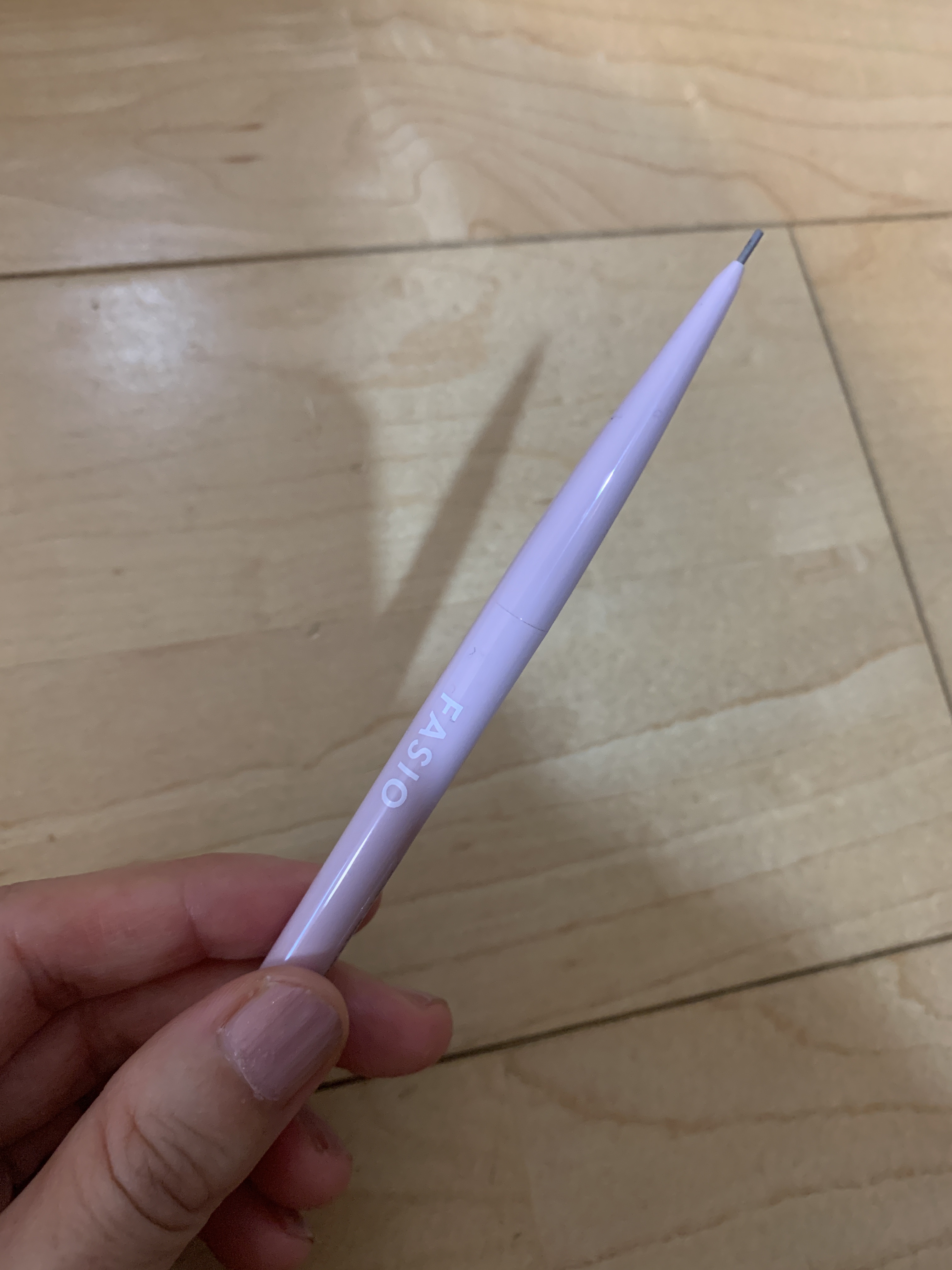 FASIO ウォータープルーフ アイブロウ （細芯）のクチコミ「株式会社コーセーからいただきました

02 ブラウン使用です
芯がとても細いので、細かく描きた.....」（1枚目）