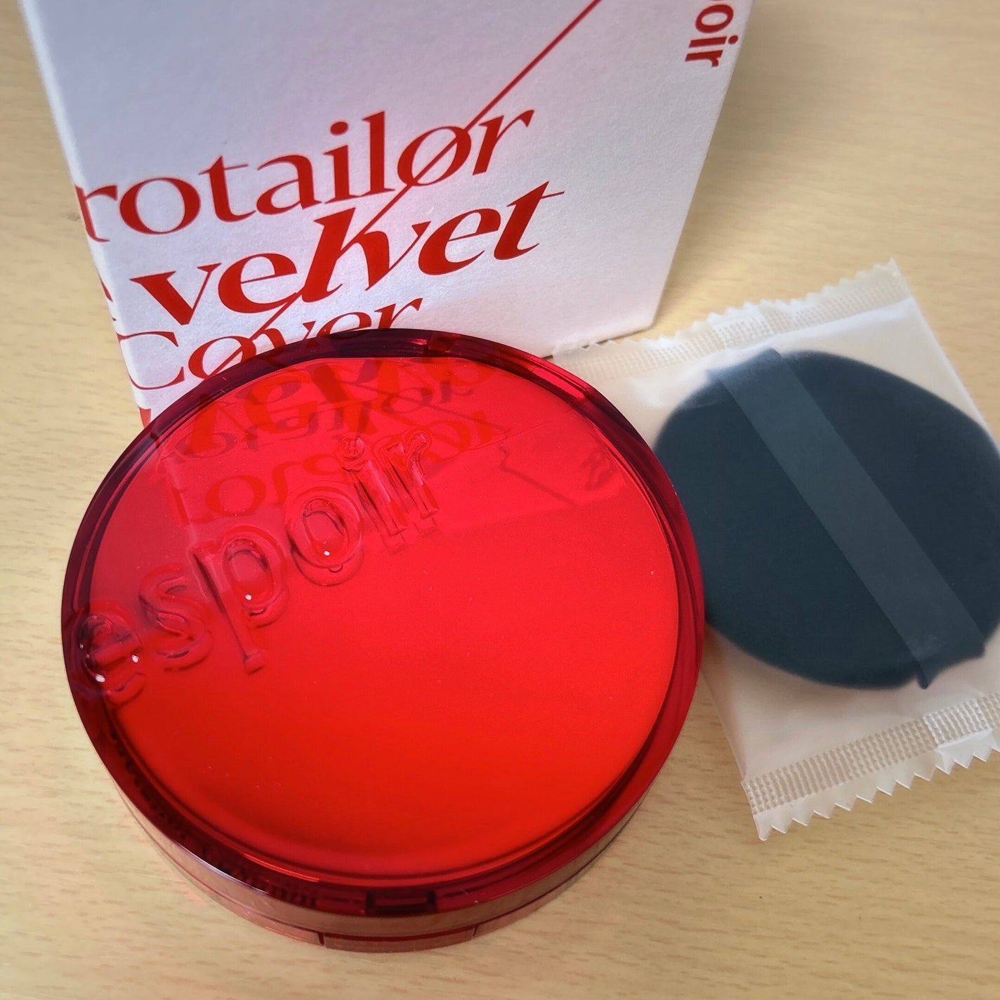 プロテーラービーベルベットカバークッション/espoir/クッションファンデーションを使ったクチコミ(1枚目)