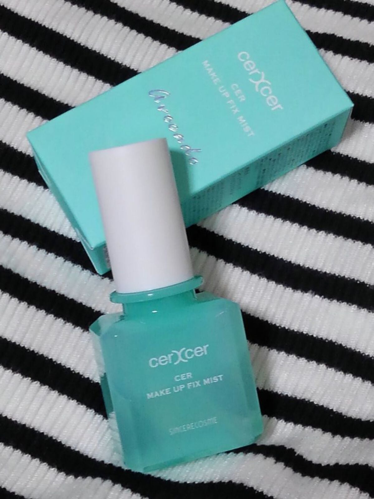 メイクアップフィックスミスト/cerXcer/フィックスミストを使ったクチコミ(1枚目)
