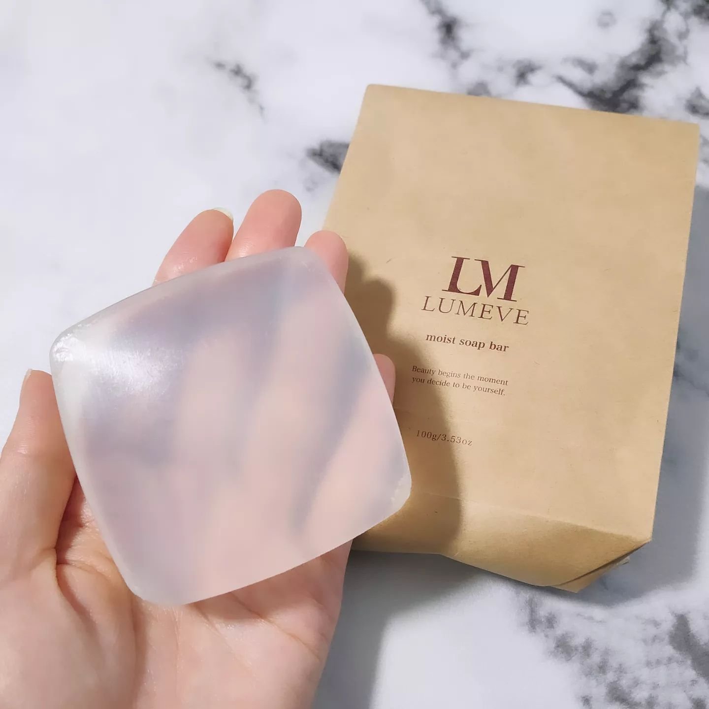 モイストソープバー/LUMEVE/デリケートゾーンケアを使ったクチコミ（3枚目）