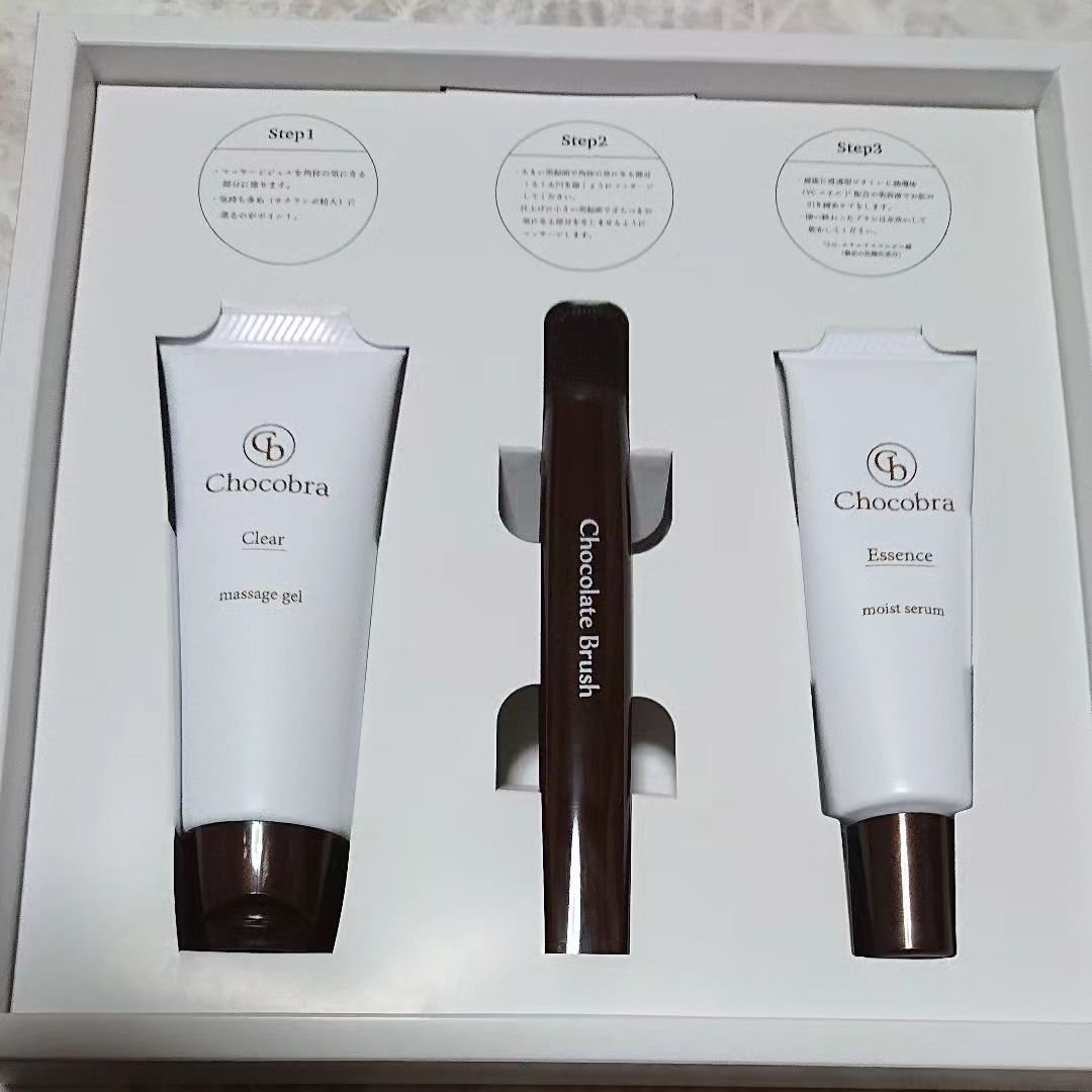チョコブラ スペシャル毛穴ケアセット/Chocobra/スキンケアキットを使ったクチコミ（3枚目）