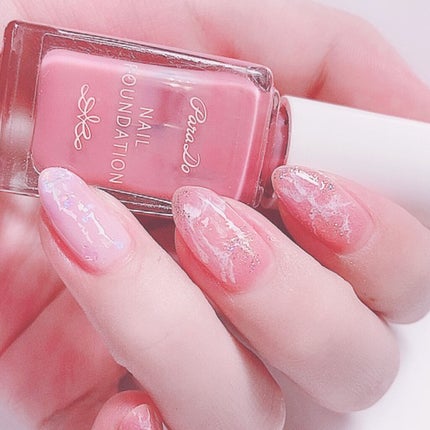 ネイルファンデーション/パラドゥ/マニキュアを使ったクチコミ(5枚目)