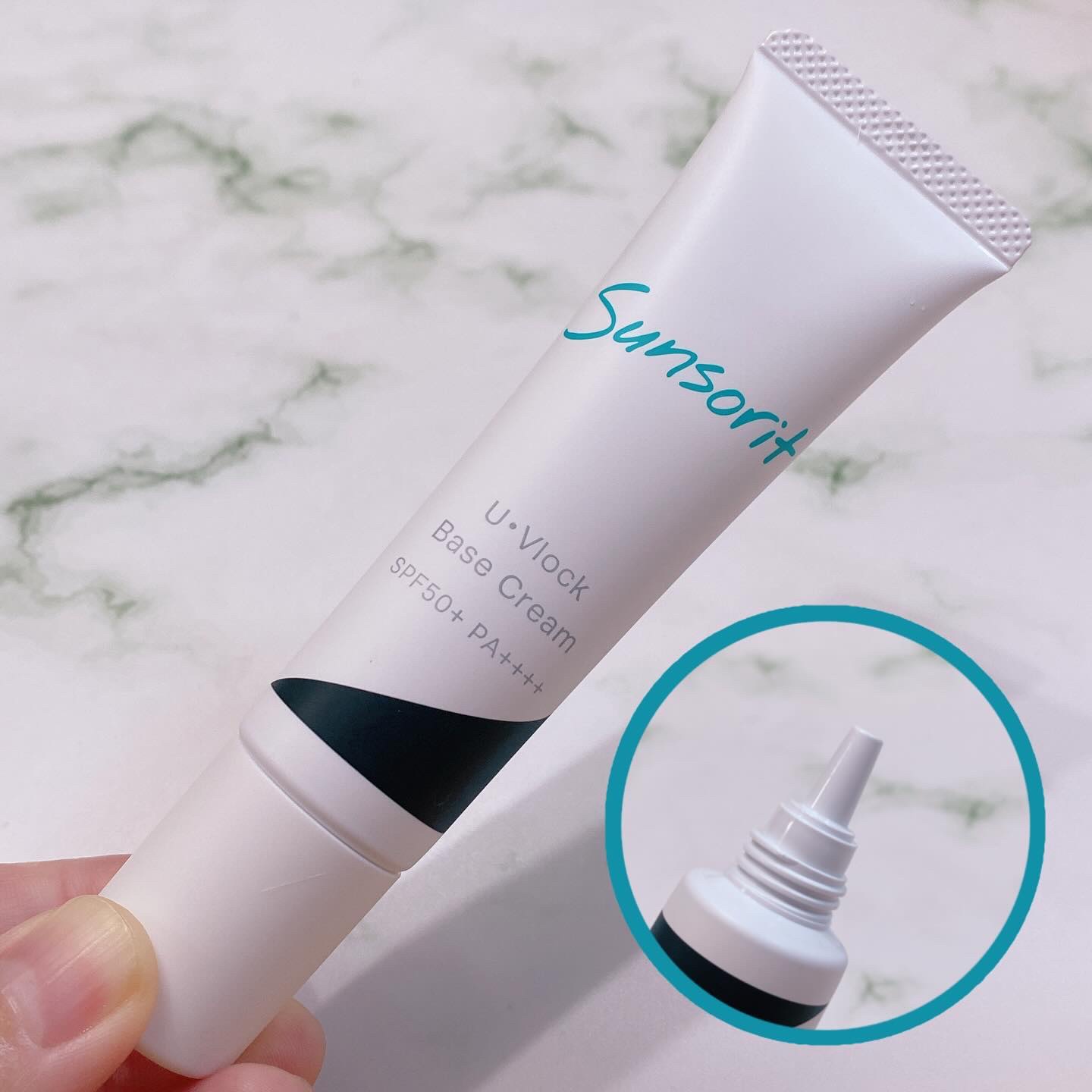 U・Vlockベースクリーム/サンソリット/化粧下地を使ったクチコミ（2枚目）