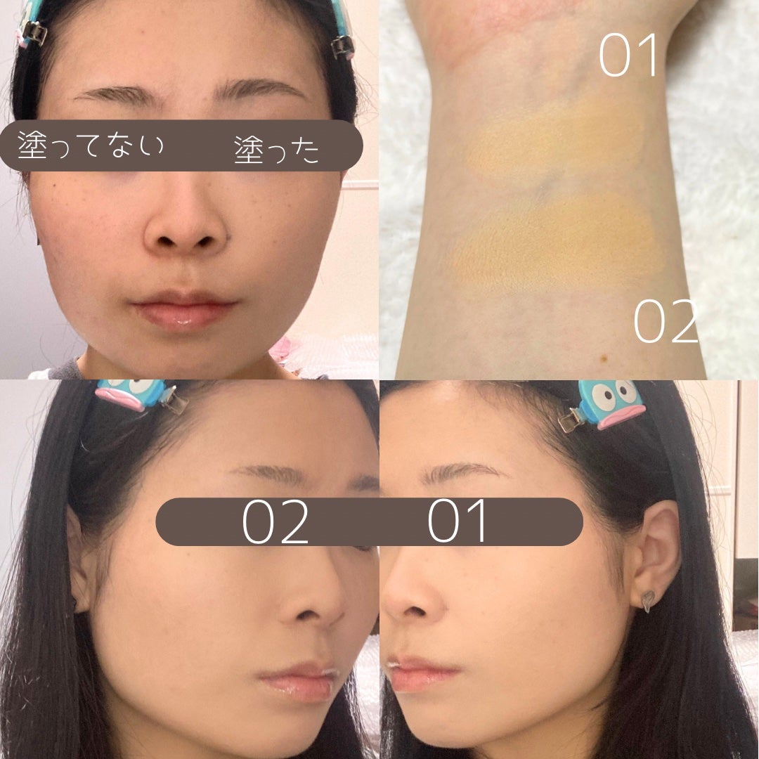 エッセンスBBパウダー N/毛穴パテ職人/プレストパウダーを使ったクチコミ(6枚目)