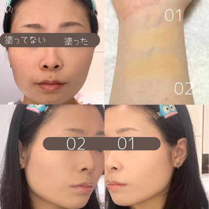 エッセンスBBパウダー N/毛穴パテ職人/プレストパウダーを使ったクチコミ(6枚目)