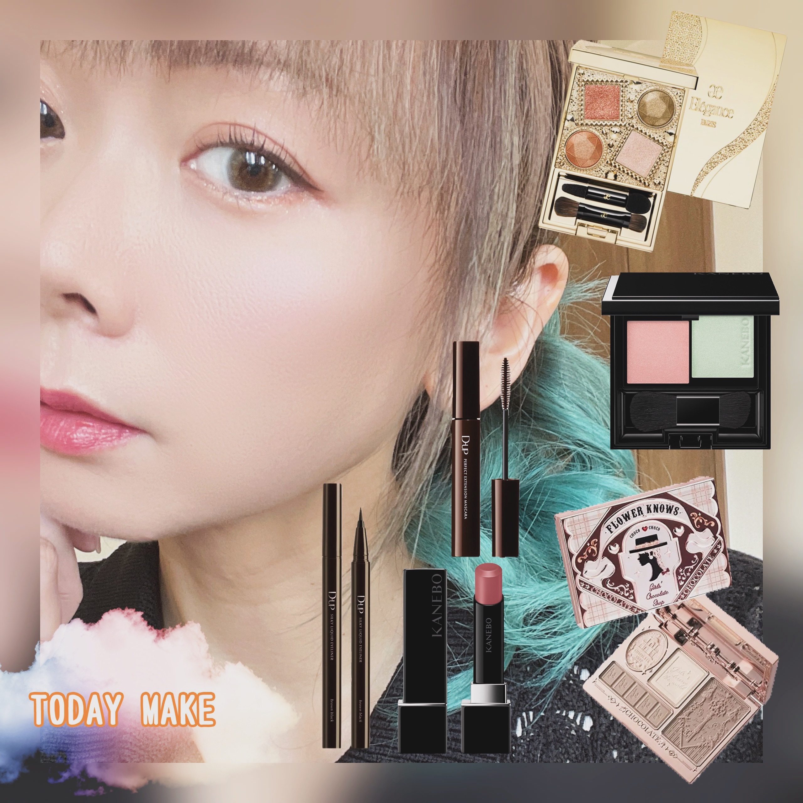 チョコレートシリーズ シェーディングパレット/FlowerKnows/シェーディングを使ったクチコミ（1枚目）