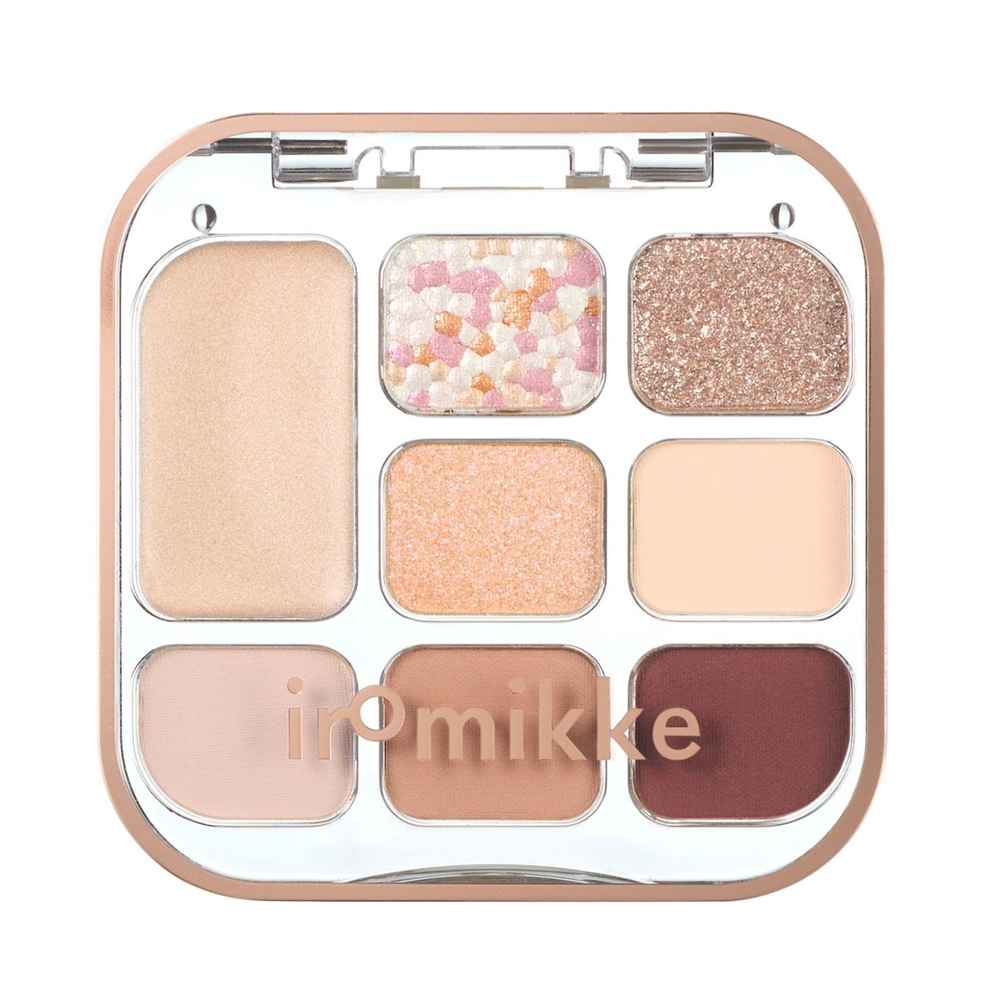 イロミッケ 8色アイシャドウパレット 02 ヴィンテージリラ