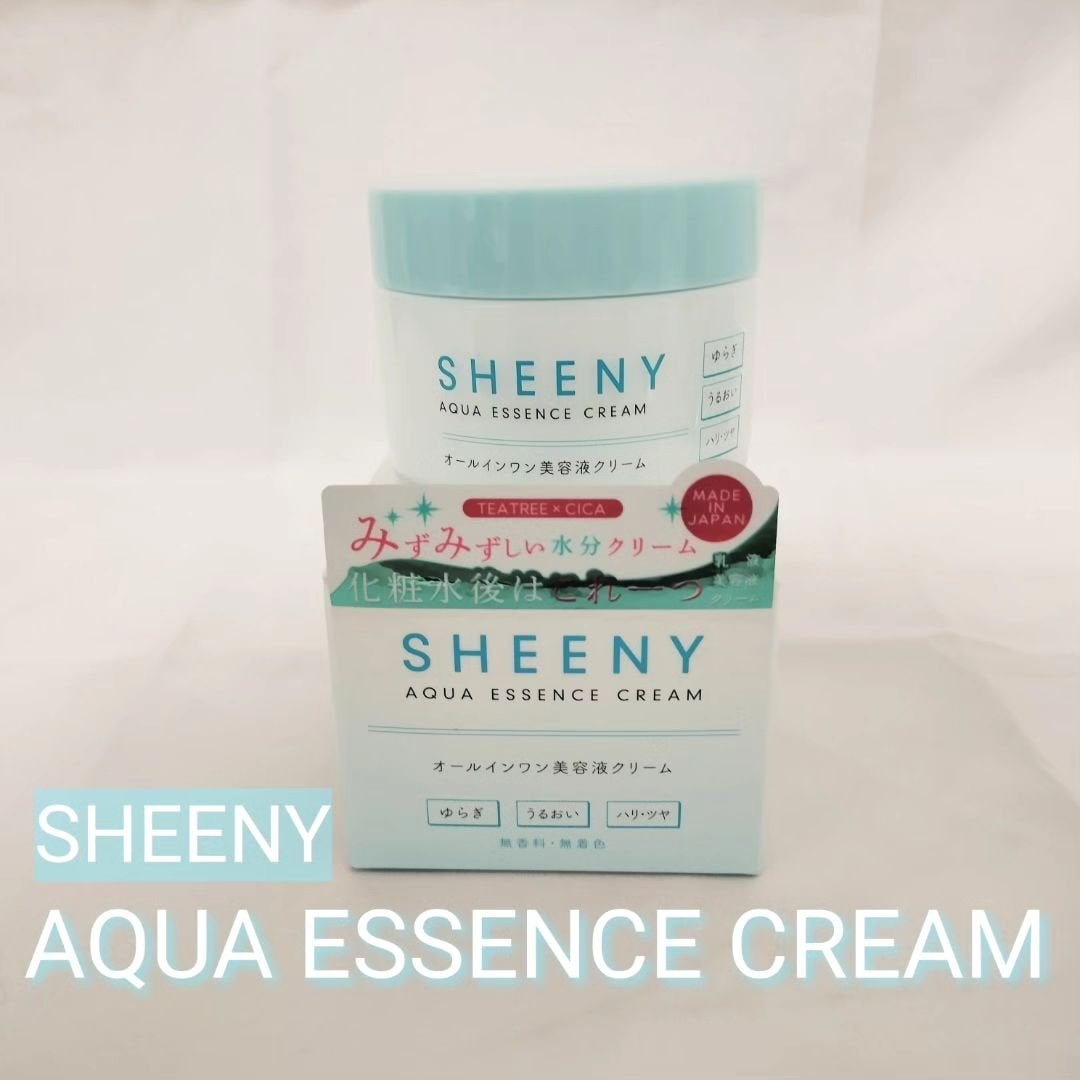 アクアエッセンスクリーム/SHEENY/フェイスクリームを使ったクチコミ(1枚目)