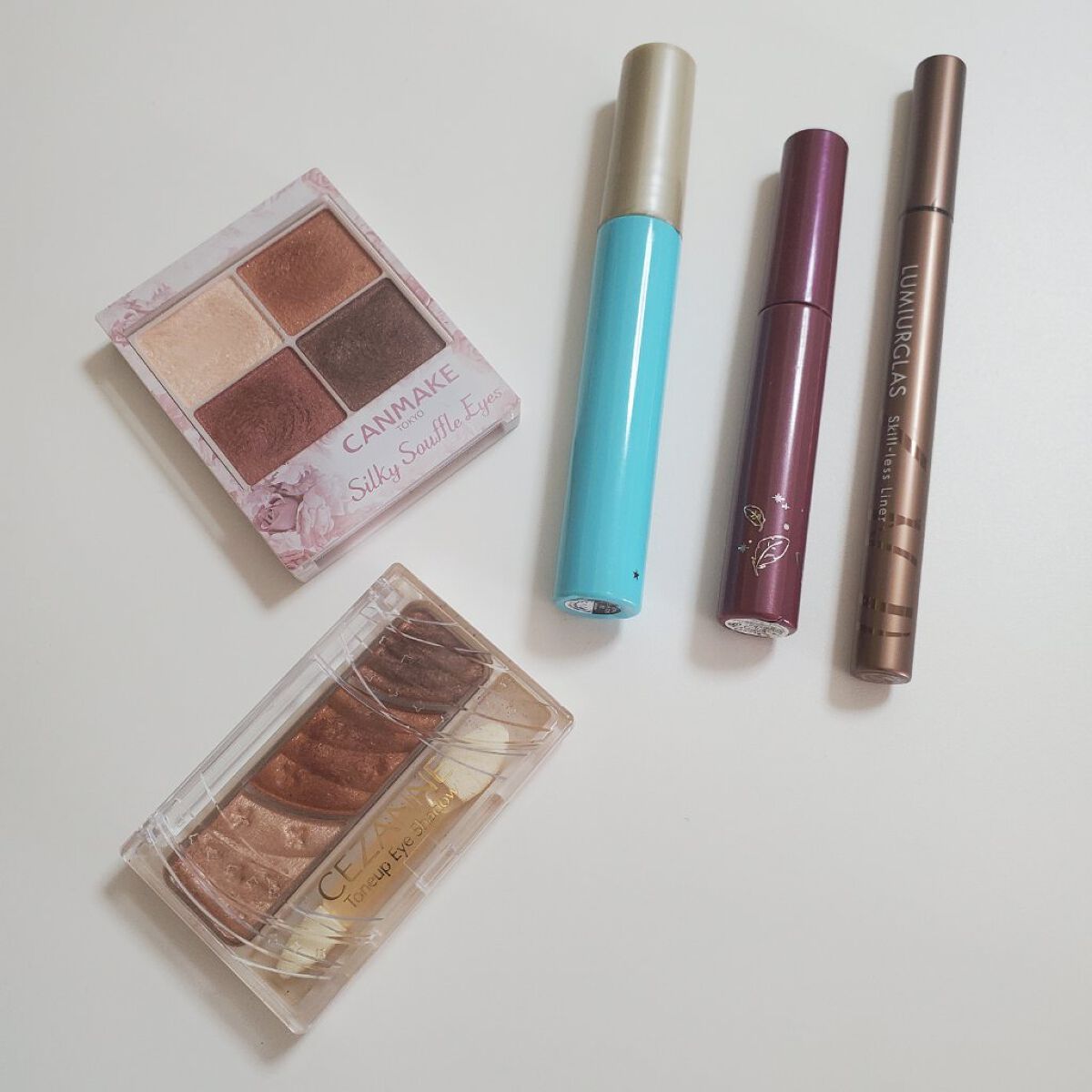 トーンアップアイシャドウ/CEZANNE/アイシャドウパレットを使ったクチコミ（2枚目）