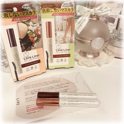 ラブ・ライナー オールラッシュマスク ローズベリーブラウン/ラブ・ライナー/マスカラを使ったクチコミ(1枚目)