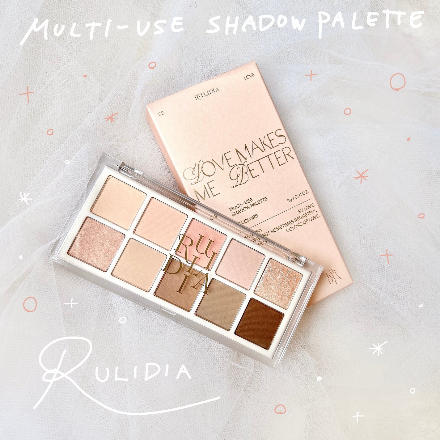 マルチユースシャドウパレット/RULIDIA/アイシャドウパレットを使ったクチコミ(1枚目)
