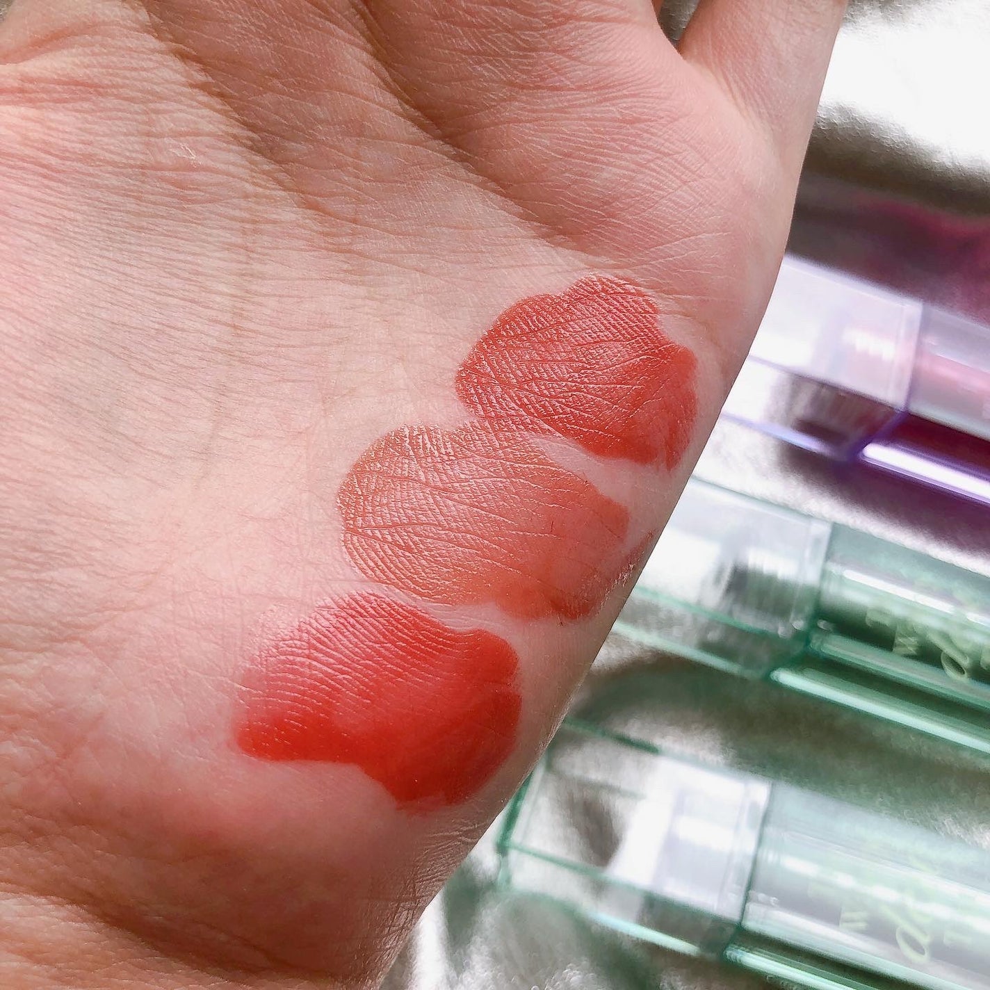 ザ ウォータリーデューティント/MERZY/リップティントを使ったクチコミ(3枚目)