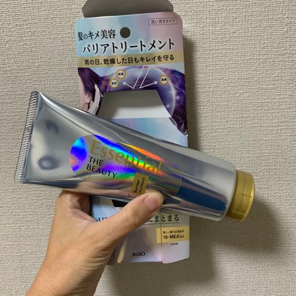 髪のキメ美容バリアトリートメント/エッセンシャル/洗い流すヘアトリートメントを使ったクチコミ(3枚目)