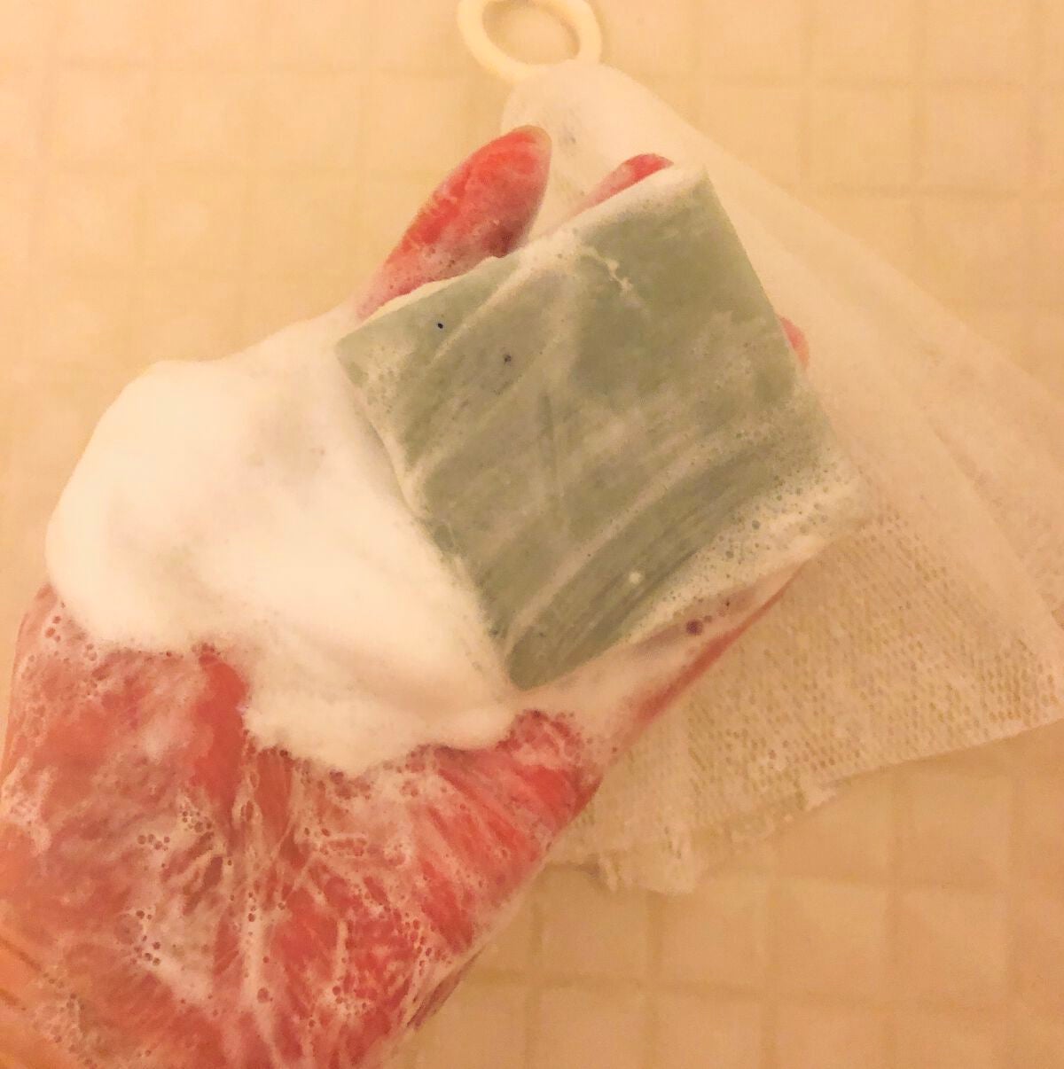 藍の石けん サボンドブルー/エル・カレア/ボディ石鹸を使ったクチコミ(7枚目)