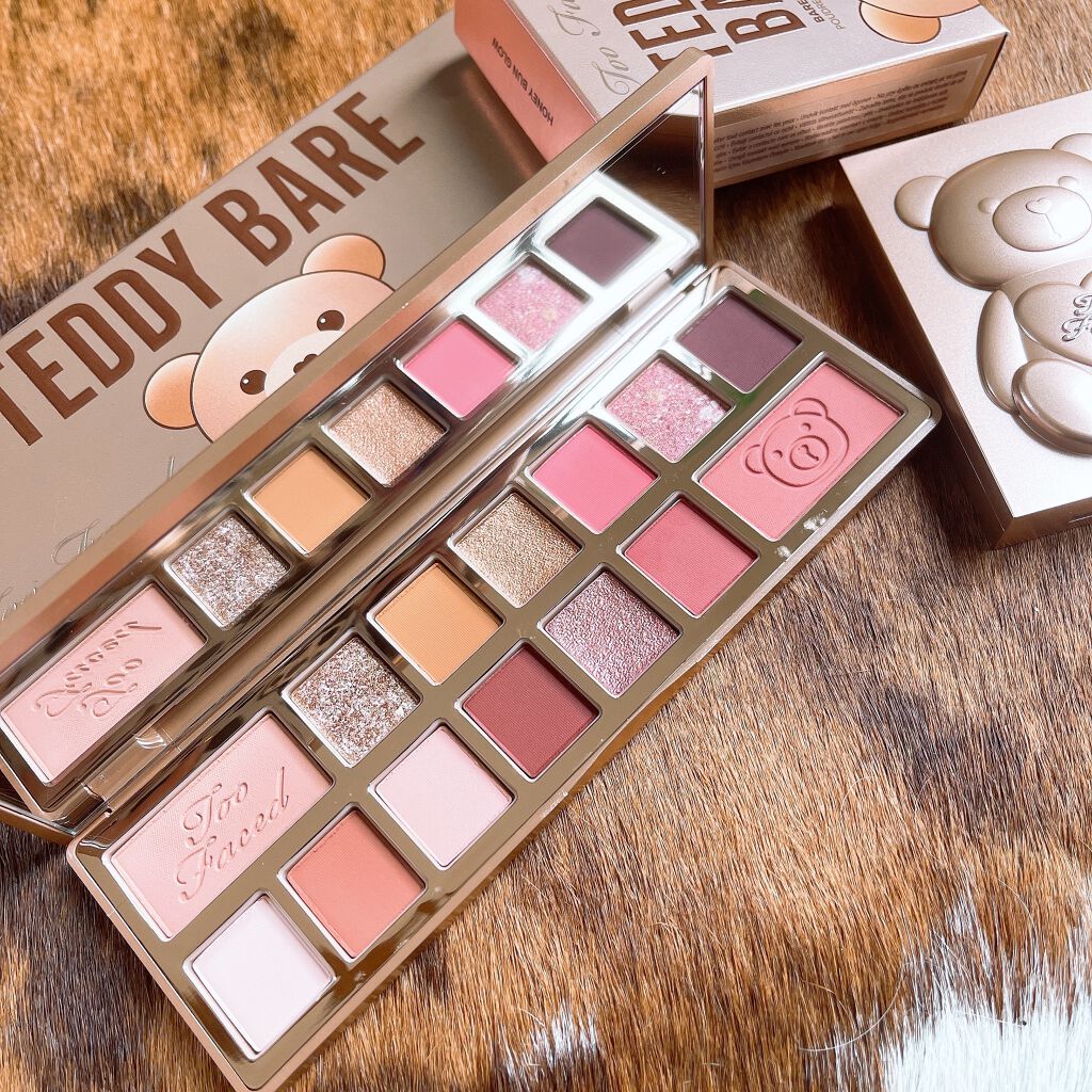 テディ ベア アイシャドウ パレット/Too Faced/アイシャドウパレットを使ったクチコミ（2枚目）