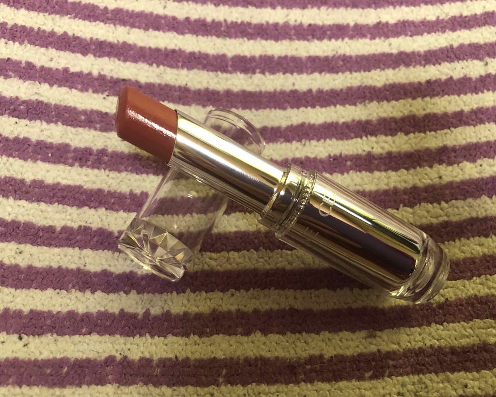 ラスティンググロスリップ/CEZANNE/口紅を使ったクチコミ（2枚目）