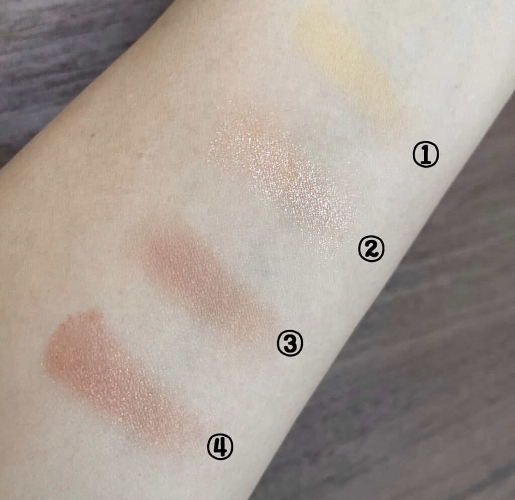 リアルアイハンディパレット オレンジフィーバー/espoir/アイシャドウパレットを使ったクチコミ（3枚目）