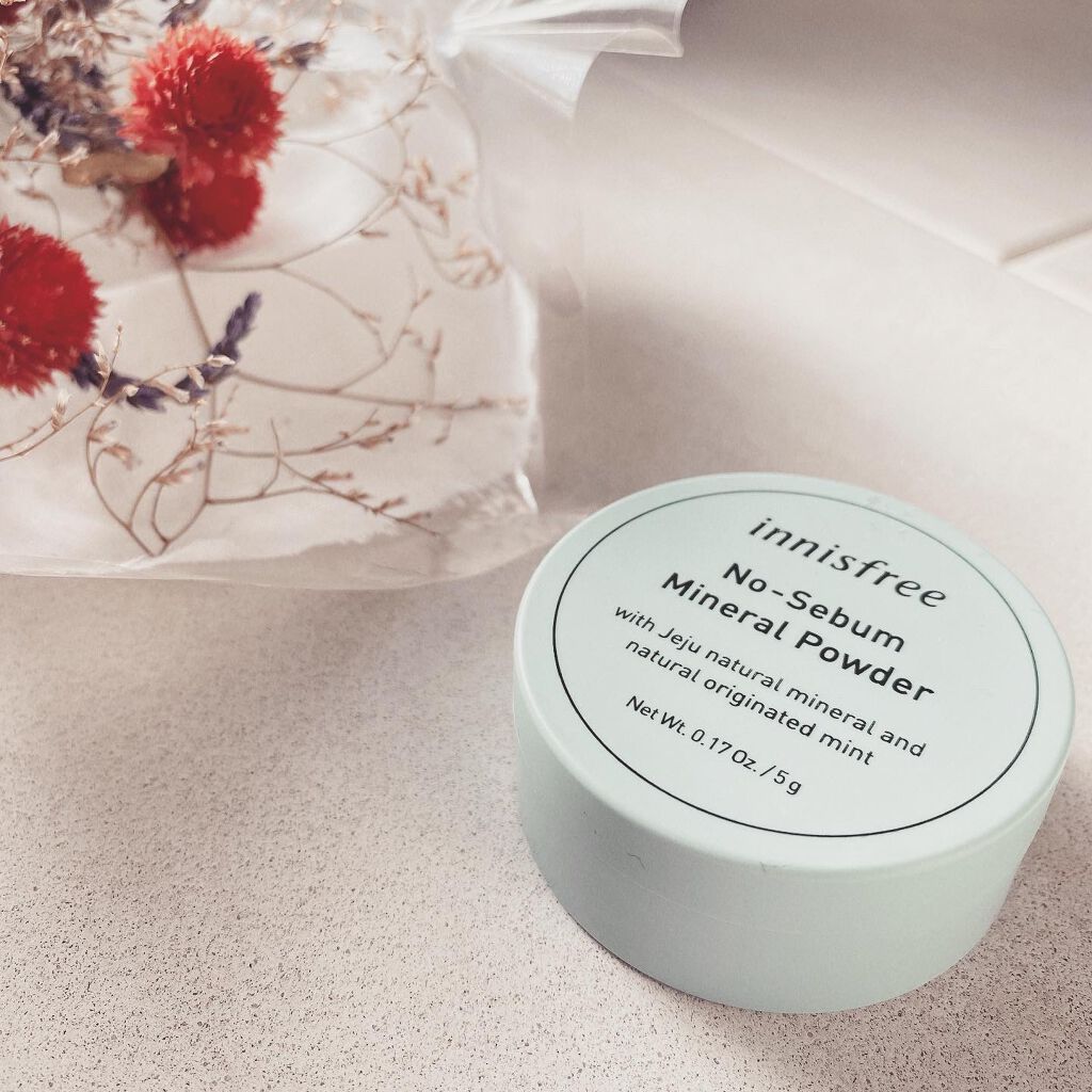 ノーセバム ミネラルパウダー/innisfree/ルースパウダーを使ったクチコミ（1枚目）