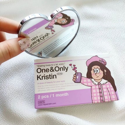 One & Only Kristin/Hapa kristin/カラーコンタクトレンズを使ったクチコミ(7枚目)