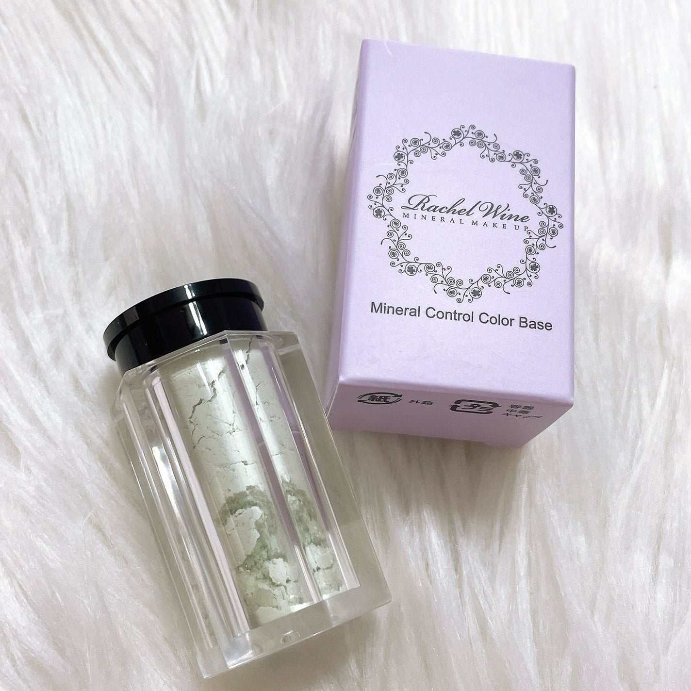 ミネラルコントロールカラーベース/レイチェル ワイン/ルースパウダーを使ったクチコミ(5枚目)