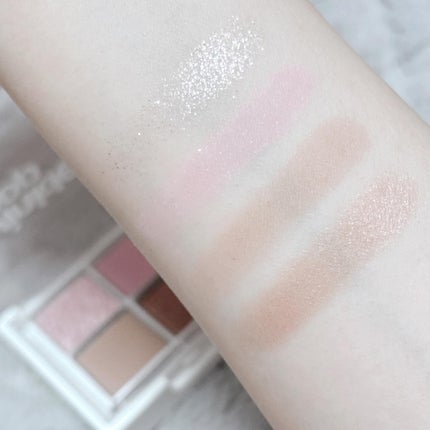 グリッターレイヤリングアイシャドウパレット/TWINKLE POP/アイシャドウパレットを使ったクチコミ(4枚目)
