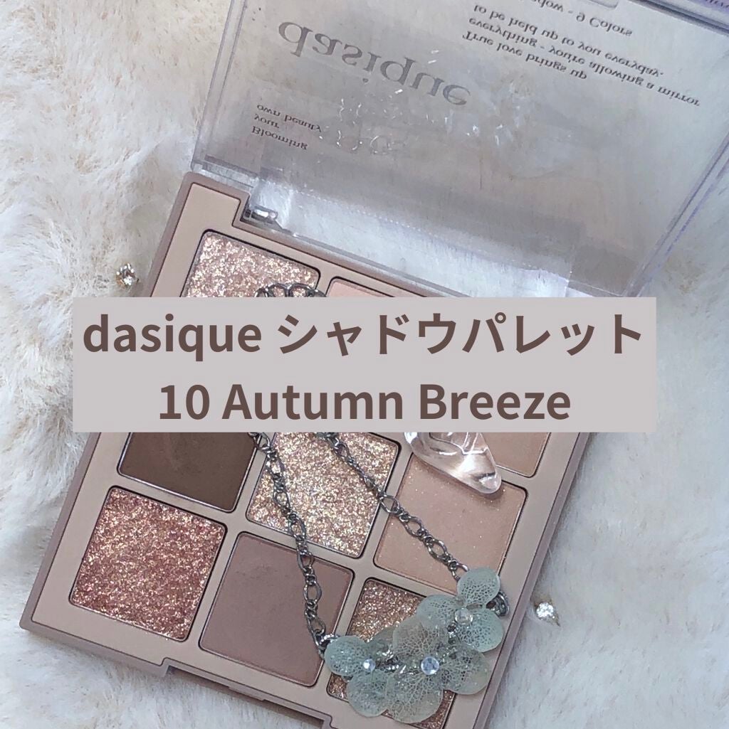 シャドウパレット/dasique/アイシャドウパレットを使ったクチコミ(1枚目)