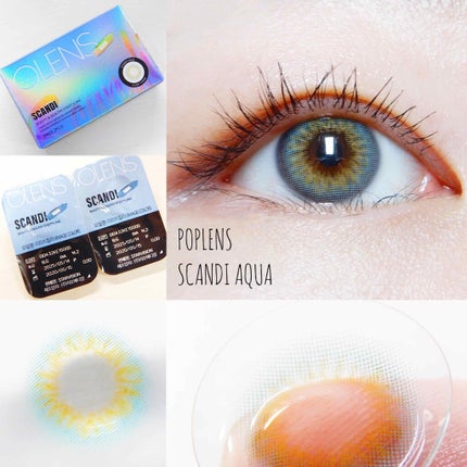 SCANDI(スカンディ)/OLENS/カラーコンタクトレンズを使ったクチコミ(2枚目)