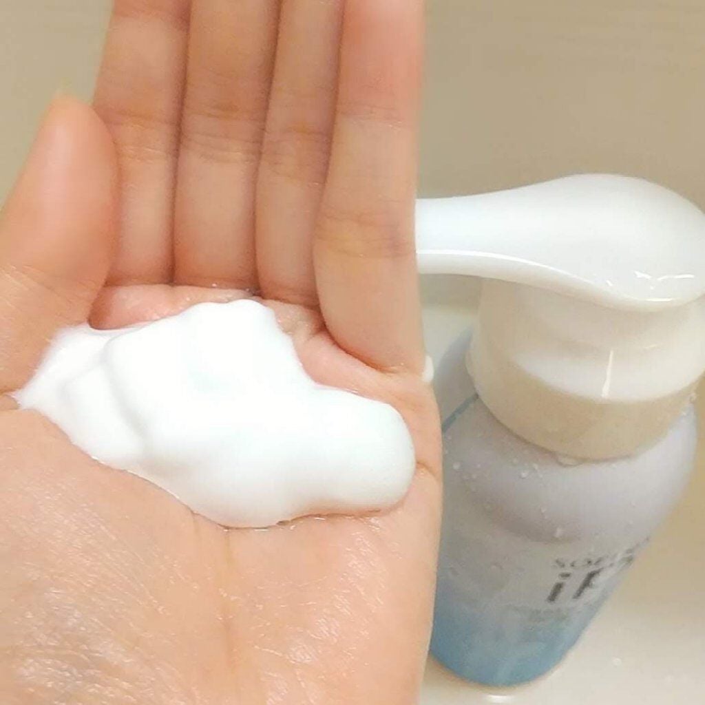 ソフィーナ iP リニュー ムース ウォッシュ/SOFINA iP/泡洗顔を使ったクチコミ(2枚目)