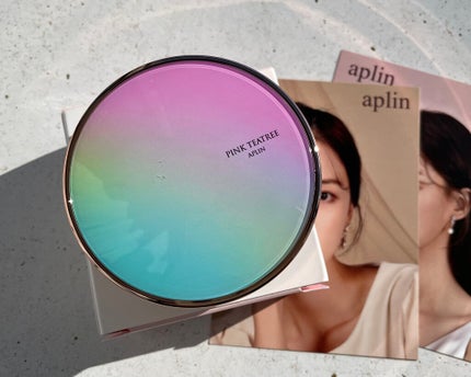 ピンクティーツリーカバークッション/APLIN/クッションファンデーションを使ったクチコミ(2枚目)