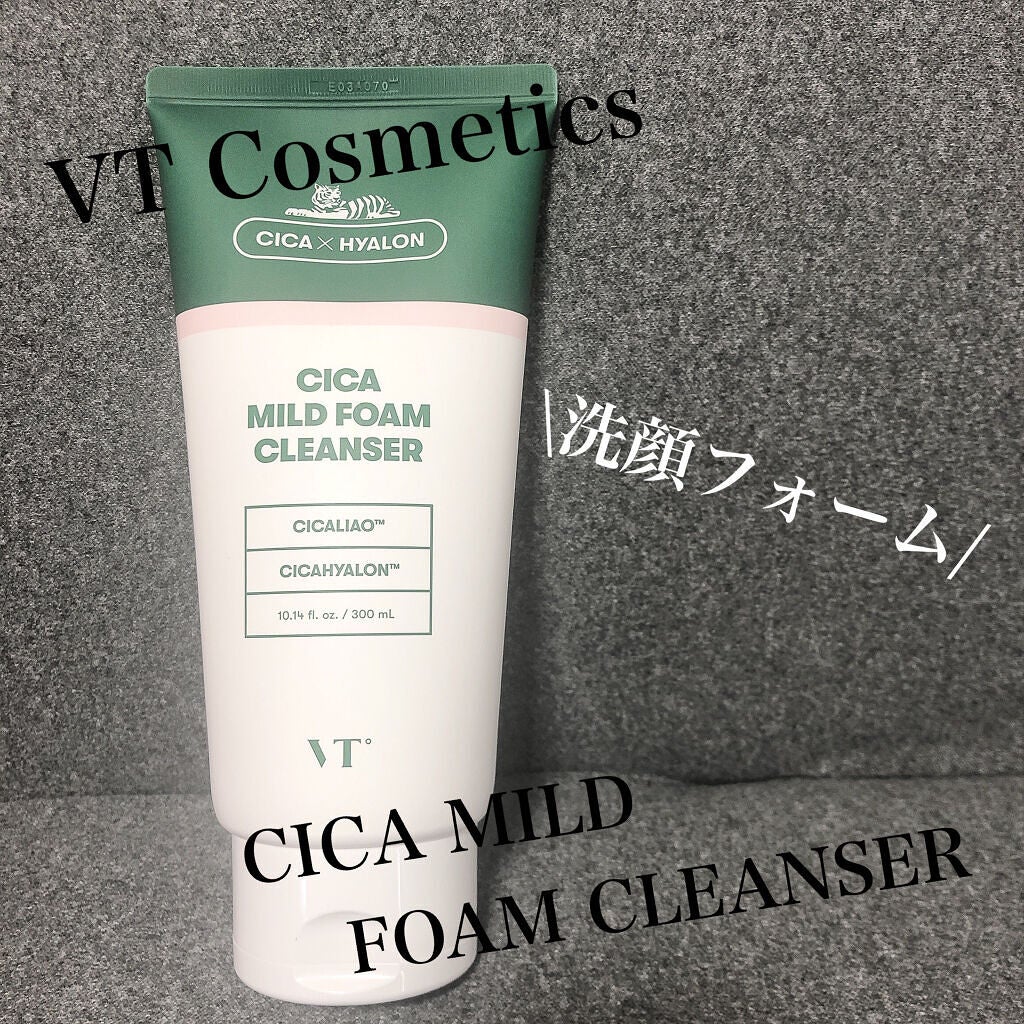 CICA マイルドフォームクレンザー/VT/洗顔フォームを使ったクチコミ(1枚目)