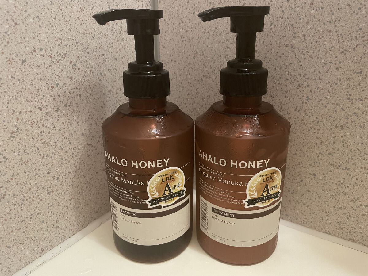 ハイドロ＆リペア ジェントル シャンプー／ヘアトリートメント/AHALO HONEY/市販シャンプーを使ったクチコミ（1枚目）