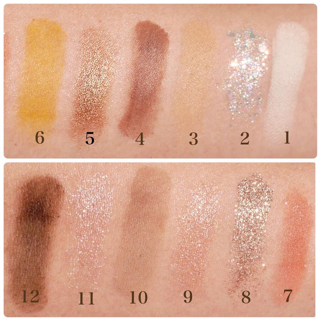 VAST NEBULA 4COLOR EYESHADOW PALETTE/HEXZE（ヘックスゼ）/アイシャドウパレットを使ったクチコミ（3枚目）