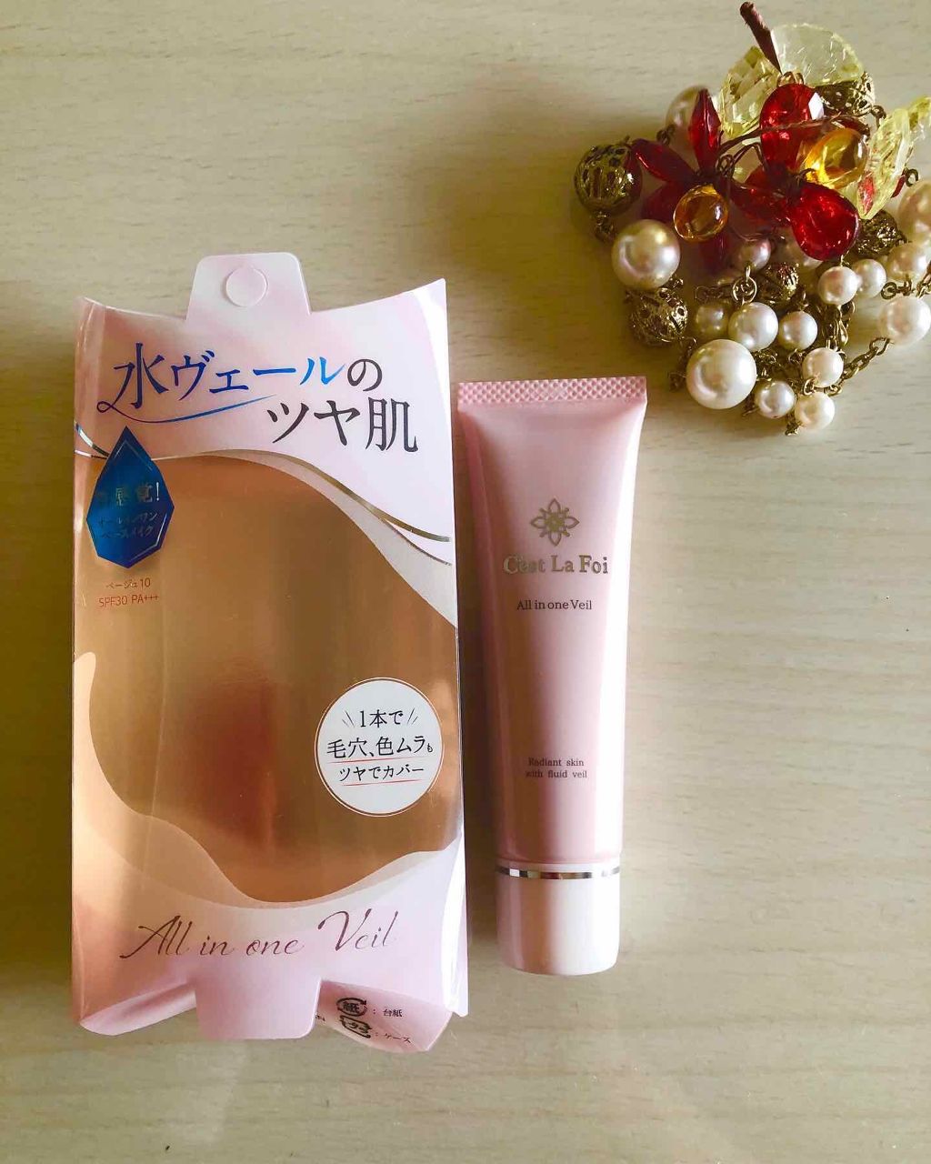 オールインワンヴェール/セラフォア/リキッドファンデーションを使ったクチコミ(1枚目)