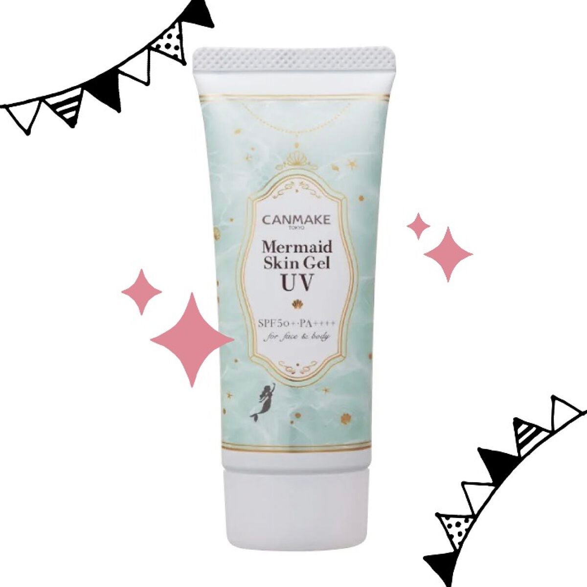 マーメイドスキンジェルUV/キャンメイク/日焼け止めジェルを使ったクチコミ(1枚目)