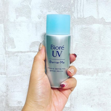 ビオレUV バリア・ミー ミネラルジェントルミルク/ビオレ/日焼け止めミルクを使ったクチコミ(1枚目)