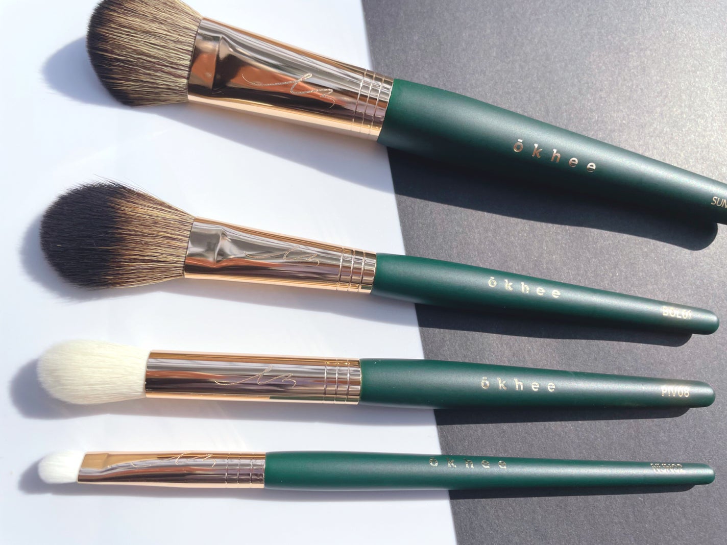 OKHEE ポイントチークブラシ/SOOA DOR/メイクブラシを使ったクチコミ(1枚目)